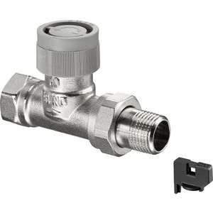Afsluiter thermostatisch dynamisch AQ recht 3/4" met vuilfilter