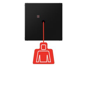 Noodoproepsysteem Trekimpulsgever LS range grafietzwart mat