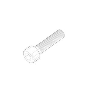 Bevestiging Cilinderschroef met binnenzeskant M6x25mm