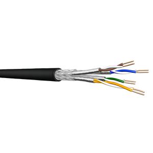 Haspel a 500m. UC900 SS23 Cat.7 S/FTP PE bk# 4x2x23 AWG