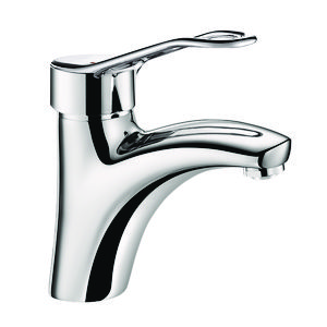 Wastafelmengkraan H.85 L.135 z. trekplug open greep 2521BEL