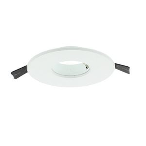 Inbouwarmatuur rond 1voudig 100mm Verona wit