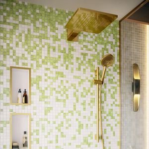 Hoofddouche 300 1 straalsoort EcoSmart wand Polished Gold Optic Raindance E