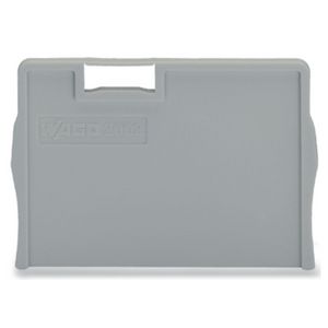 Scheidingsplaat 2 mm dik uitstekend grijs 2002-1293 VVE=25