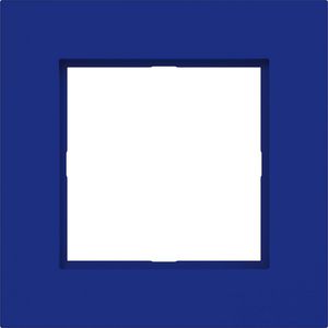 LED-afdekraam 1-voudig, A.8, cobalt, mat