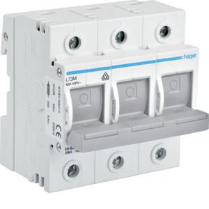 Patroonlastscheider D01/02 3P 63A