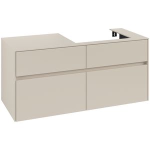 Wastafelonderkast Collaro 1200x548x500mm Cashmere Grey C08300VN