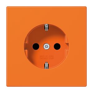 Wandcontactdoos LS990 oranje slagvast met R/A