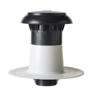Platdakontluchter Vent-Alu 3000 DW PP kap 150-160mm PVC-gecoat