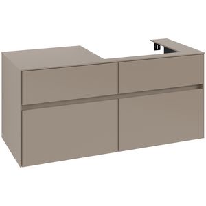 Wastafelonderkast Collaro 1200x548x500mm Taupe C08300VM