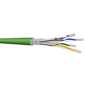 Haspel a 1000m. UC900 SS23 cat 7 S/FTP PUR gn# 4x2x23 AWG