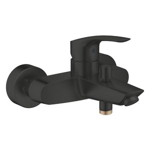 Eurosmart 1-geeps. badmengkraan mat zwart hoh 150mm incl. S-koppelingen (prof)