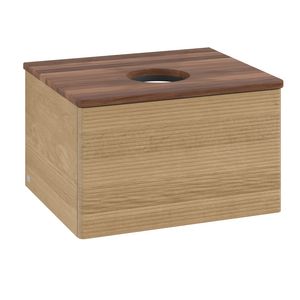 Wastafelonderkast Antao 600x360x500mm Honey Oak K29112HN