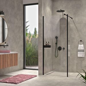 Drinkglas + drinkglashouder zwart NEMOX BLACK