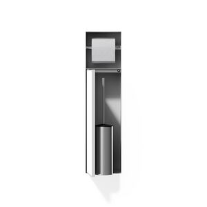 Closed CL9 inbouw closetborstelgarnituur+closetrolhouder wit betegelbaar