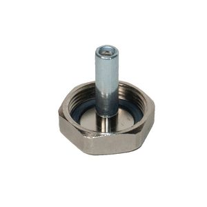 Plug incl. magneet t.b.v. kogelafsluiter met filter 1 1/4"
