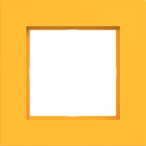 LED-afdekraam 1-voudig, A.8, saffron, mat