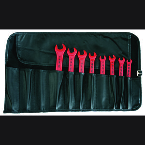 Set enkele steeksleutels 10/11/12/13/14/17/19/22mm VDE 1000V in roltas