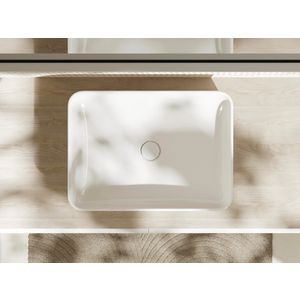 Opzetwaskom 550x400mm zonder kraangat zonder overloop SmartClean Xuniva Q