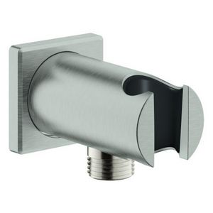 Rainshower Wandaans. m. Houder Vierkant, Supersteel