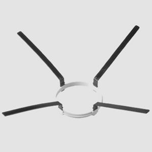 Afstandhouder diameter 250 RVS