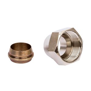 Knelkoppeling afsluiters RA-N/RA-C G1" x 22mm