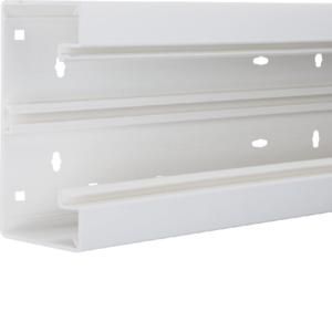 Lengte a 2m. Bodemprofiel BR65 65x130mm pvc verkeerswit