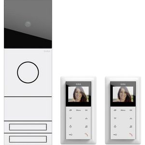 Tweegez.won.-pakket video System 106 verkeerswit(gel.)