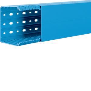 Lengte a 2m. Bedradingskoker BA7 + deksel 80x100 mm blauw