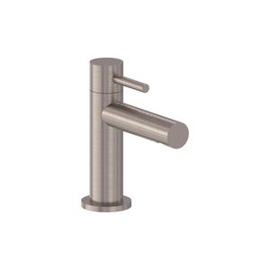 Fonteinkraan STILO model S sprong 89mm geborsteld nickel PVD MAY
