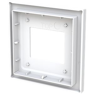 Centraalplaat voor digitale radio art-matwit (8252-44M-101)