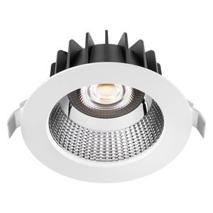 LED-Inbouwspots 3000K 18W statisch symmetrische Optiek