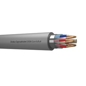 Haspel a 500m. signaal kabel afg Cca gy# 6x2x0,8mm 2506