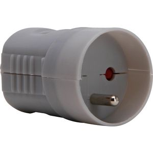 Contrastekker PA SH kunststof grijs VVE=5