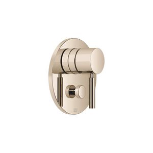 Eengreeps douchemengkraan v. inbouwmontage omst. Light Gold