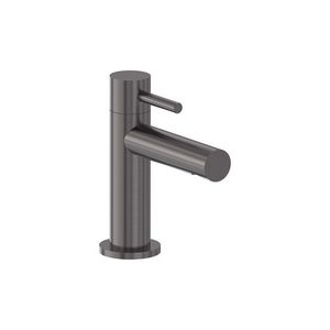Fonteinkraan STILO model S sprong 89mm geborsteld carbon black PVD MAY