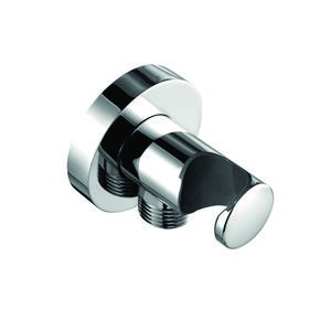 standaard wandaansl.b. m.houder chroom