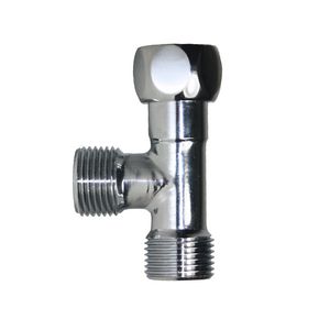 Pro T-stuk chroom 3/8" BIN x 3/8" BUI x 3/8" BUI