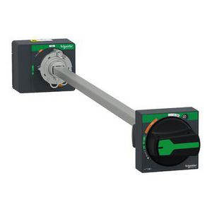 Verlengde draaibediening Hendel Zwart NSXM & PP-B ComPact