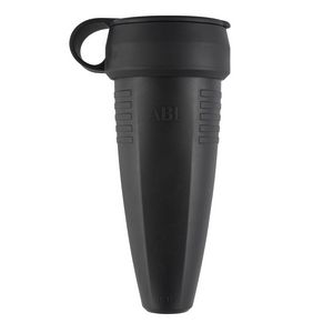 Koppelcontactstop geaard expert SCHUKO TPE zwart