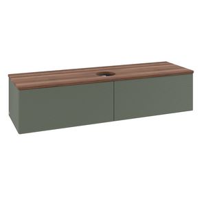 Wastafelonderkast Antao 1600x360x500mm L.Green Matt Lacquer K36112HL