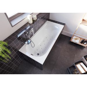 Whirlpool Miami Rihopool 160x70cm systeem AIR links hoogglans wit