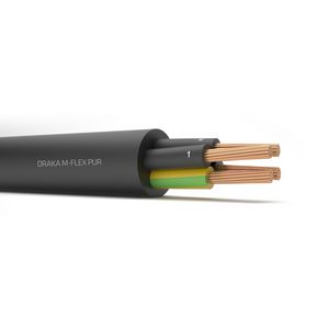 Haspel a 500m. M-FLEX PUR 300/500V bk# 4G1,5mm²