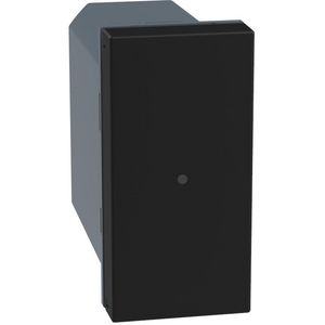 Light Now WN - 3-draads dimmer 150W 1 module - zwart