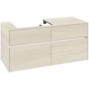 Wastafelonderkast Collaro 1200x548x500mm White Oak C082B0AA