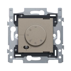 Elektronische thermostaat bronze