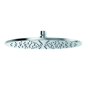 a-qa hoofddouche 300mm rond chroom