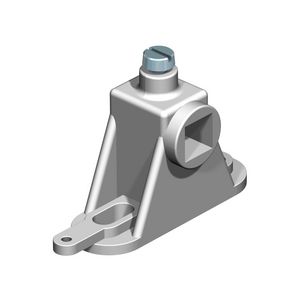 Railsteun v.potentiaalvereff. 120x120x53 grijs VVE=10