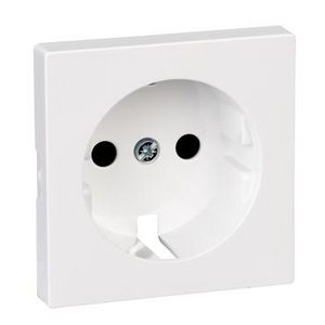 Centraalplaat voor contactdoos Actief wit Systeem M