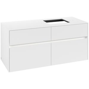 Wastafelonderkast Collaro 1200x548x500mm Wh.Matt C130B0MS